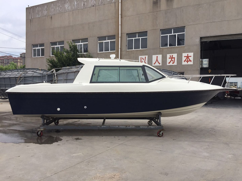 Grandsea 25ft /7.62m Fiberglass Full Cabin Boat for Sale