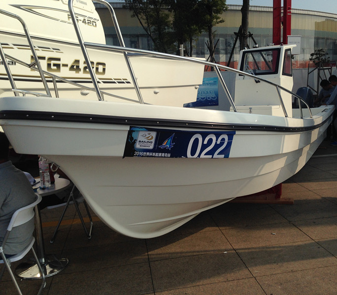 Grandsea 26ft 7.9m Fiberglass Fishing Panga And Long Boat for Sale 
