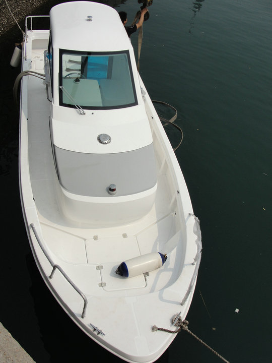 28ft FRP Diesel Inboard Cabin Fishing Boat for Sale